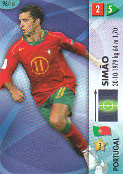 Simao Portugal Panini World Cup 2006 #96